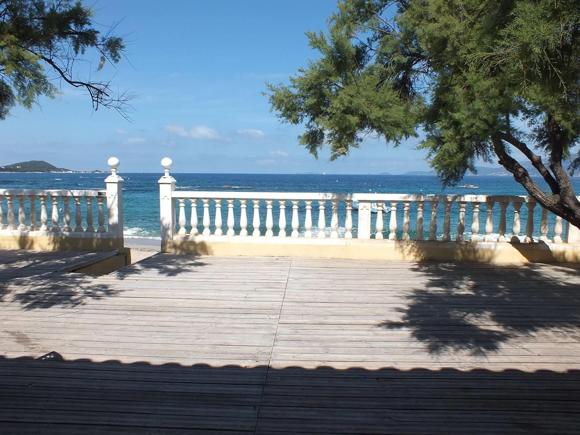 Hotel-Motel Agosta Plage Porticcio  Exteriör bild